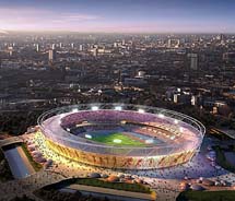 The Olympic Park in East London is the hub for the London 2012 Olympic and Paralympic Games. // © 2012 VisitBritain
